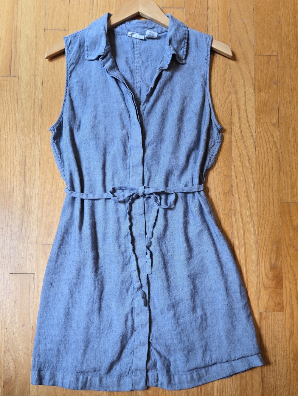 Nicole Miller Linen Shirt Dress